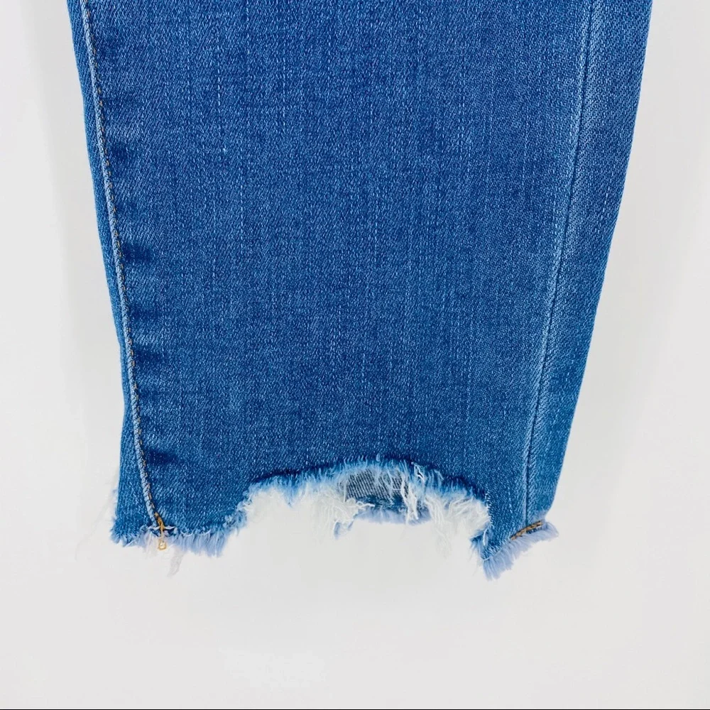 NWT NEW J. Crew High Rise Stretch Skinny Ankle Jean Medium Wash Size 27 - Picture 7 of 9